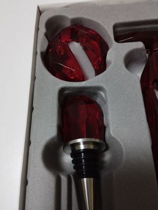 Set vino cavatappi, tagliacapsule, tappo