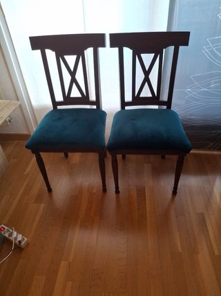 4 Sillas de comedor