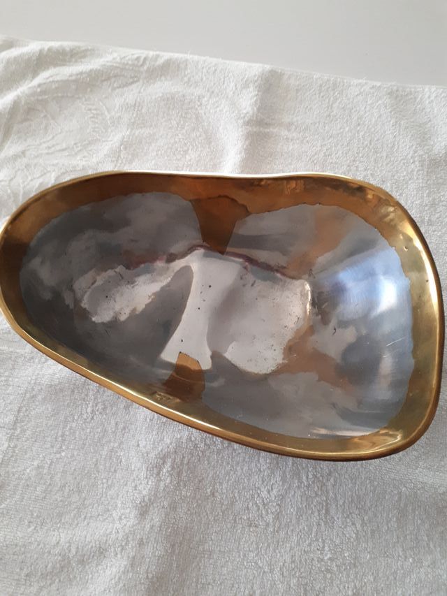 Cuenco aluminio/laton David Marshall nuevo