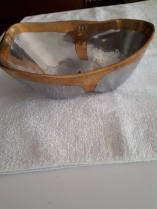 Cuenco aluminio/laton David Marshall nuevo