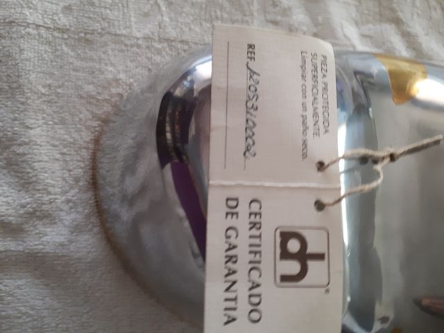 Cuenco aluminio/laton David Marshall nuevo