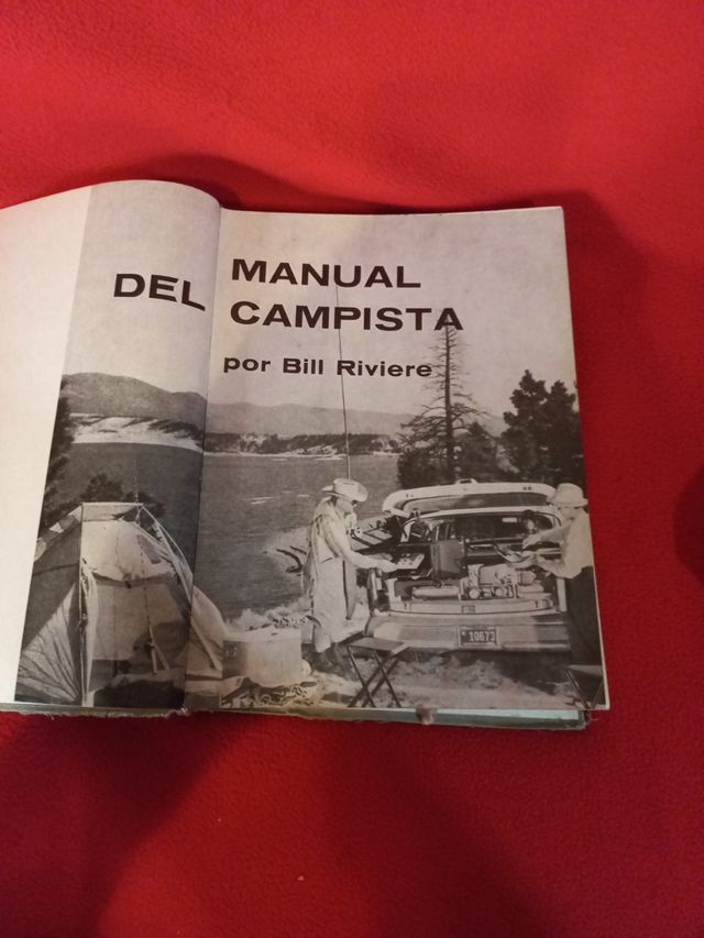 Manual del Campista por Bill Riviere 1964 acampada