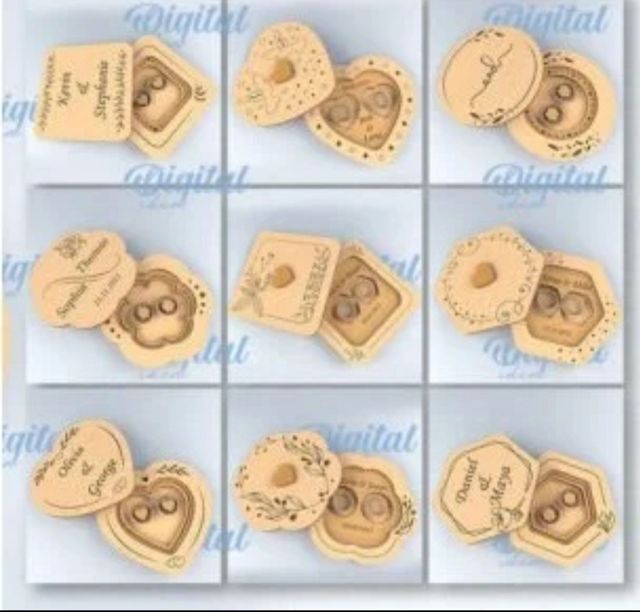 Trabajos de corte y grabado laser