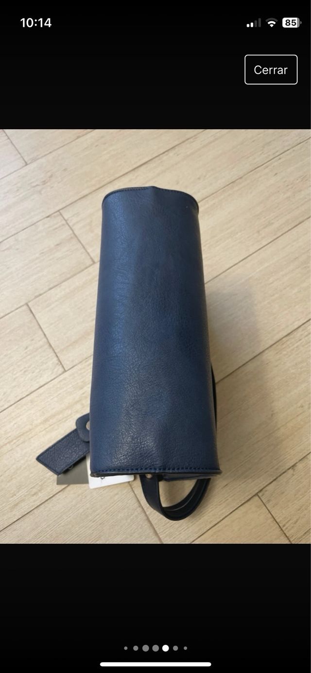 Bolso azul a estrenar y regalo foulard