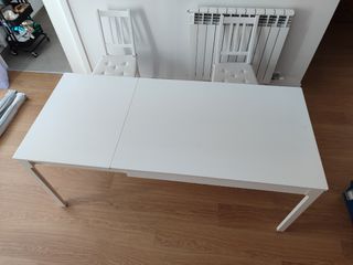 Mesa Blanca Extensible