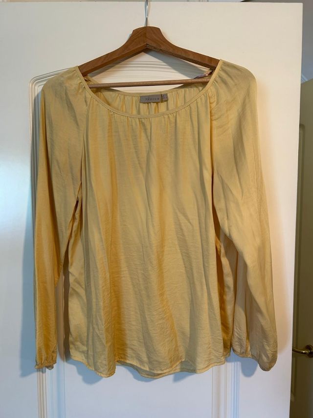 Blusa Trucco amarilla