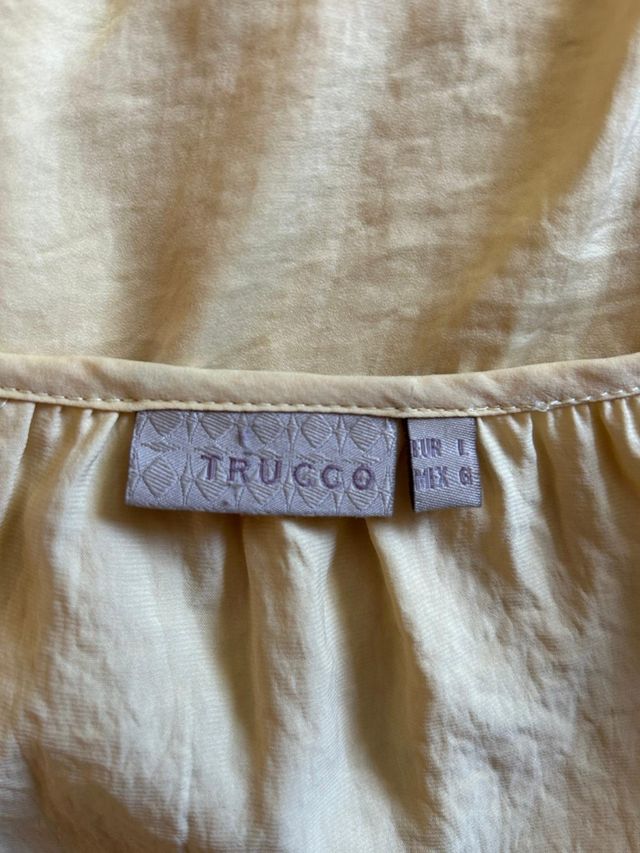 Blusa Trucco amarilla