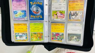 Cartas y fundas pokemon todo  el lote 