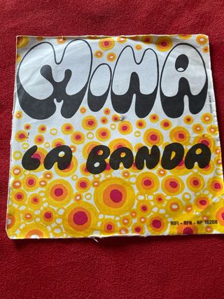 Mina 45 giri la banda