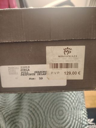 Zapato piel n39 montepicaza