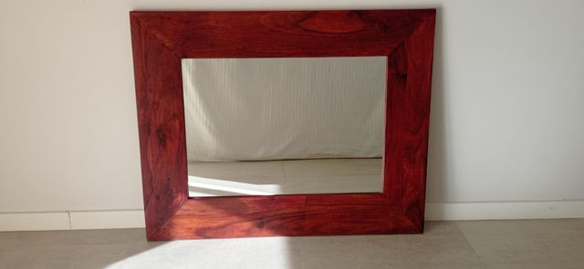 Espejo rústico