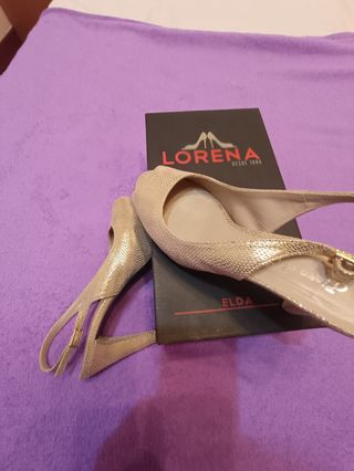 Sandalias doradas 