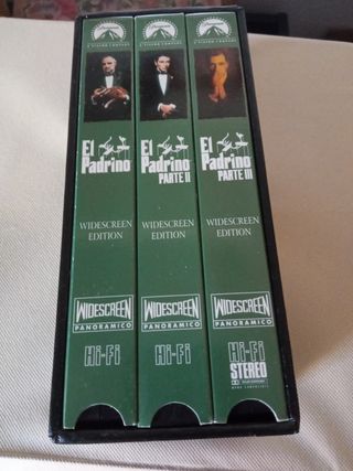 El Padrino Trilogía VHS