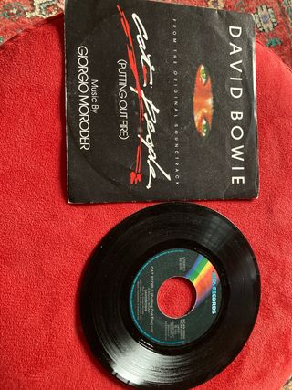David Bowie cat people 45 giri vinile