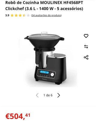 Robot de cocina moulinex