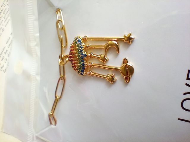 Collana nuvola arcobaleno