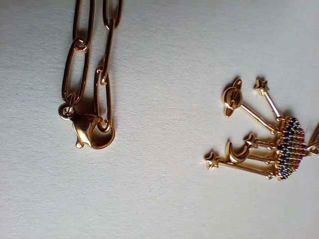 Collana nuvola arcobaleno