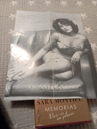 Sara Montiel Memorias y Póster - 1era edición