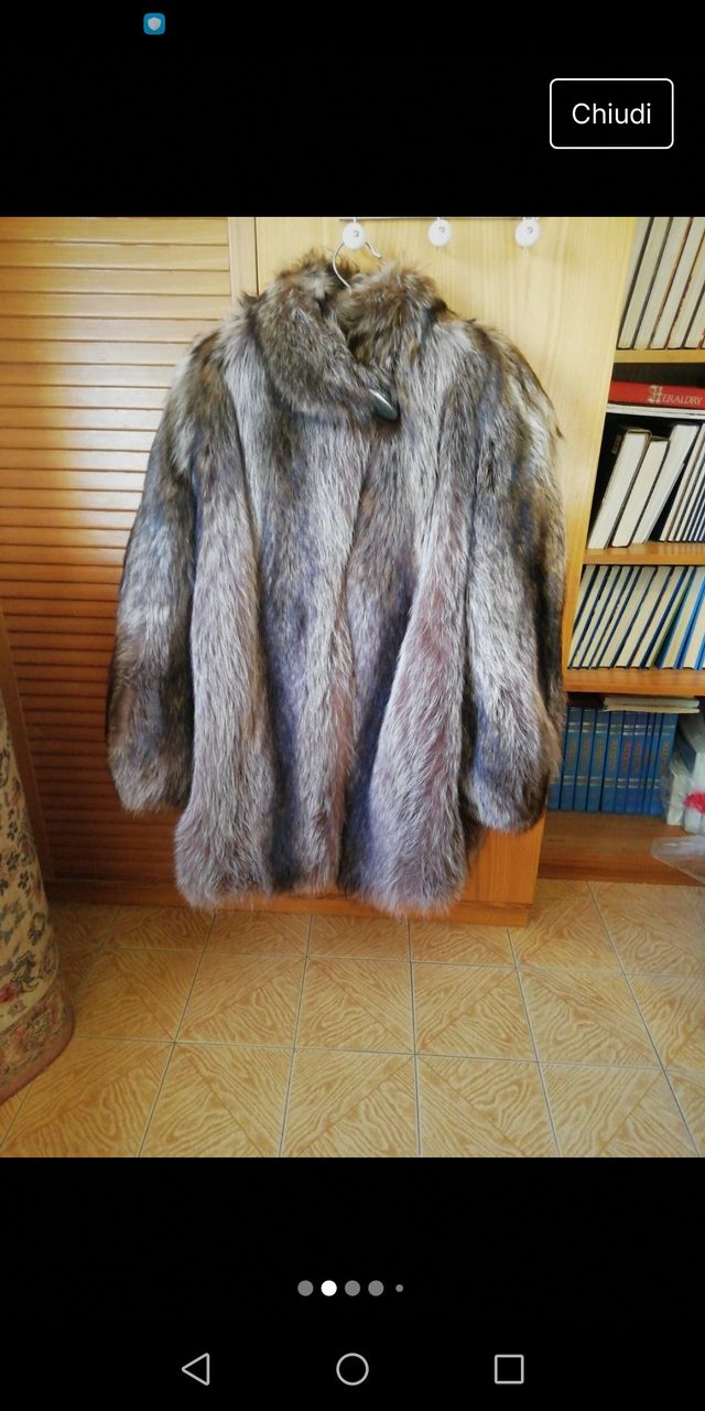 Vera pelliccia di marmotta anni 80