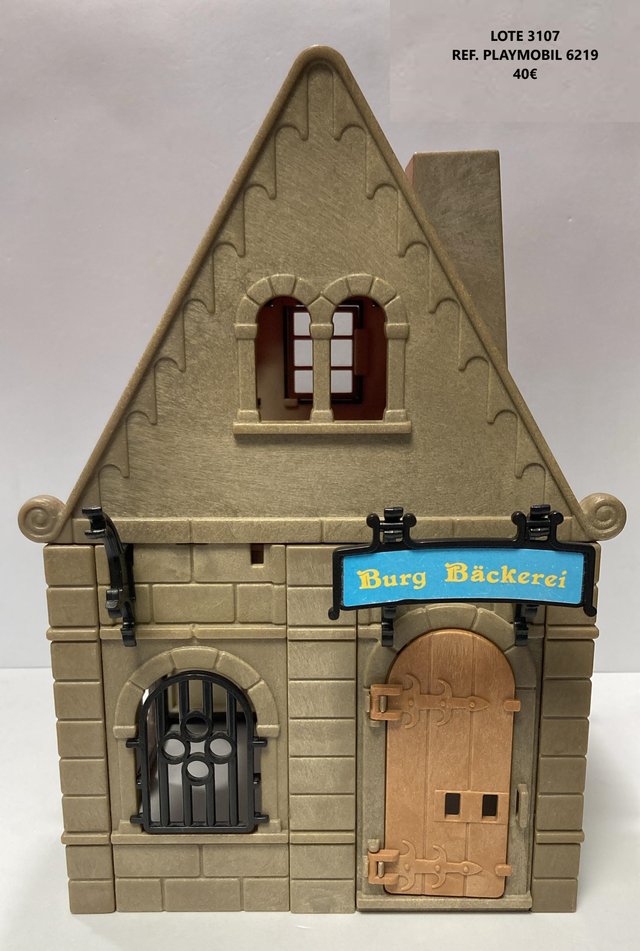 Lote 3107 Playmobil ref. 6219 Panadería medieval