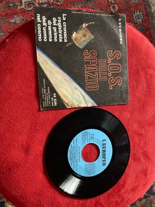 45 giri sos dallo spazio Apollo 13