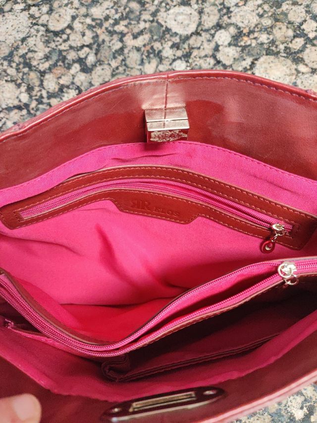 Bolso piel RR ELOS cocodrilo