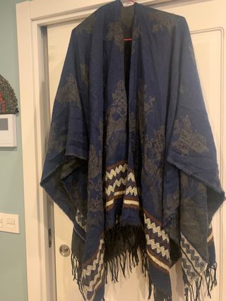 Poncho lana