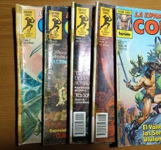 PACK ESPADA SALVAJE DE CONAN 1ª ED ORO. FORUM