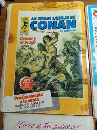 PACK ESPADA SALVAJE DE CONAN 1ª ED ORO. FORUM