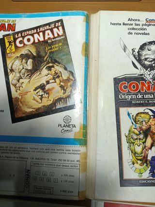 PACK ESPADA SALVAJE DE CONAN 1ª ED ORO. FORUM
