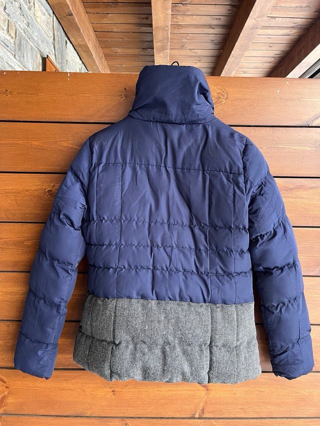 Chaqueta paravientos cazadora azul M.