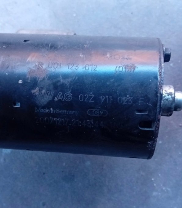 Motor de arranque 02Z 911 023 F para motor TDI VW