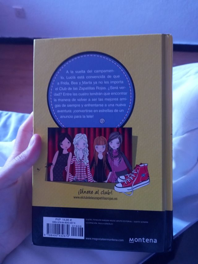 Libro zapatillas rojas