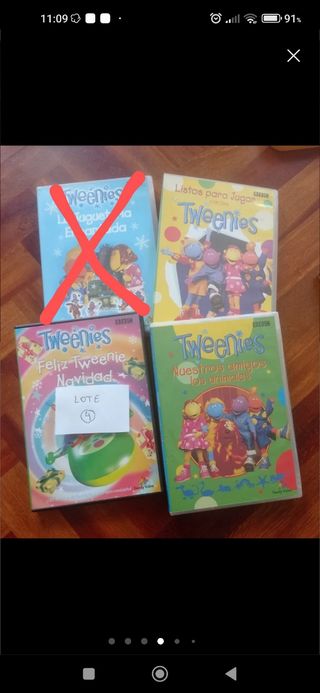DVD de dibujos