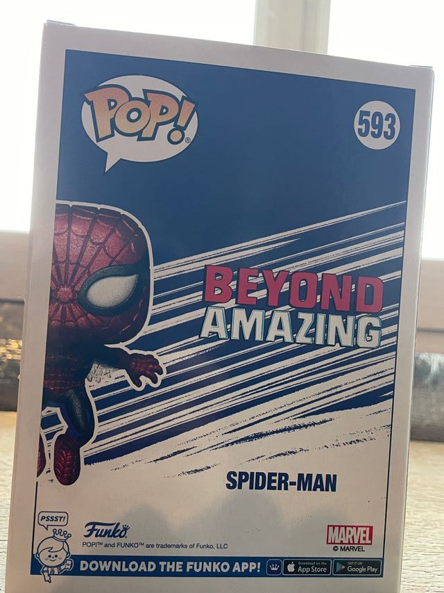 Funko POP Marvel Spider Man (Diamond Version)