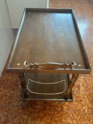 Carrito para licores antiguo