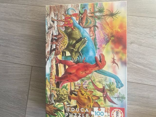 Puzzle dinosaurios 100 piezas