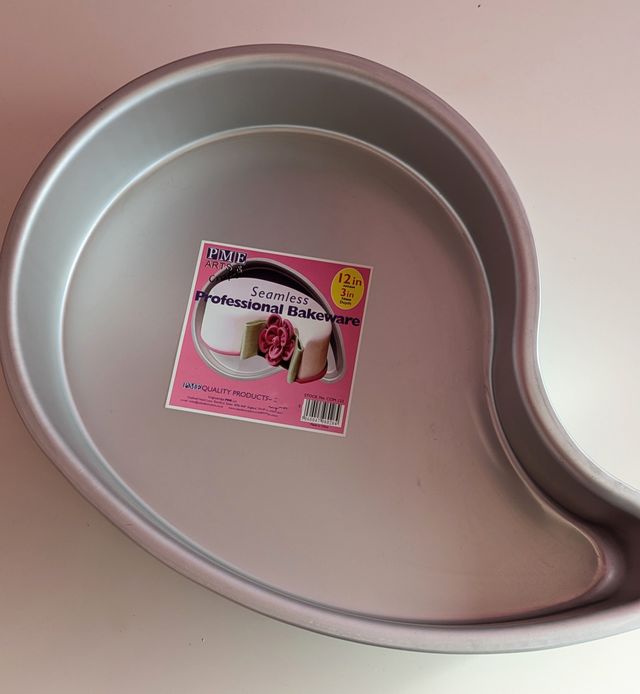 Moldes de bizcocho con forma de gota