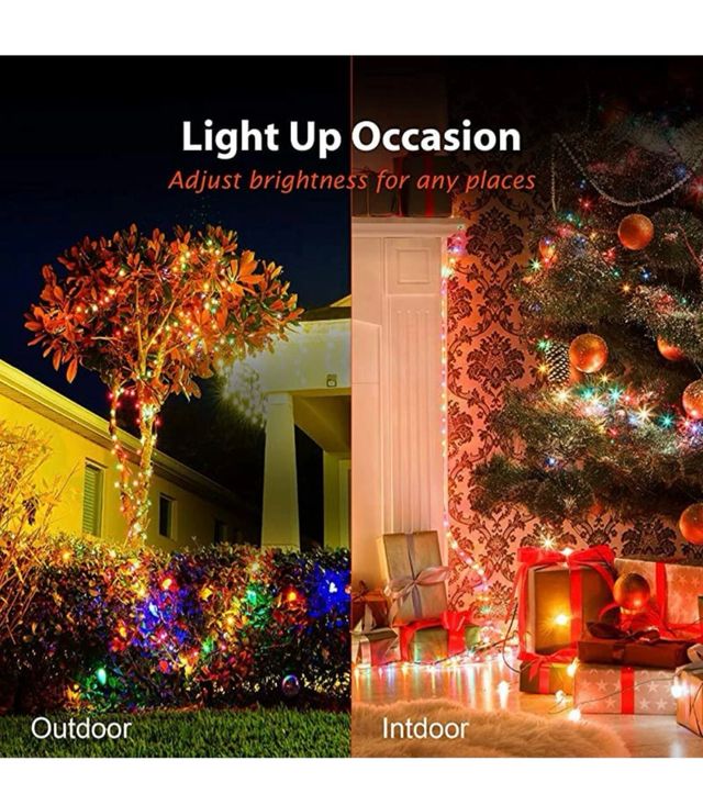 Guirnalda de 50 Luces LED Decorativas Multicolor,