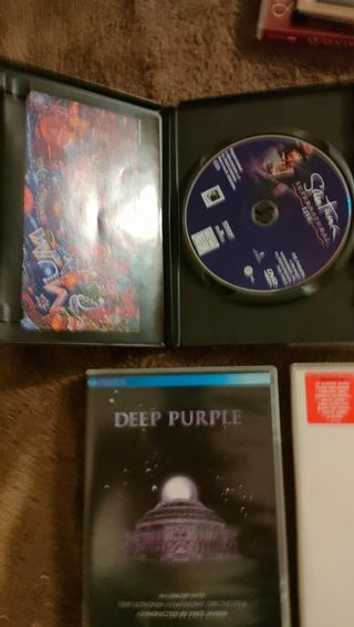 Santana, Deep Purple, Van Hallen, Michael Jackson