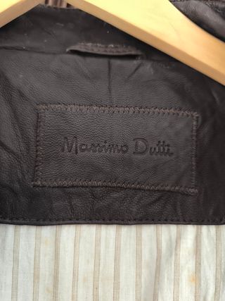 CAZADORA DE CUERO  HOMBRE