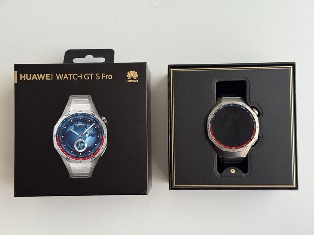 HUAWEI WATCH GT 5 Pro 46mm in titanio