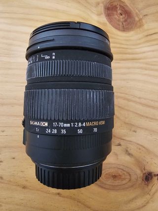 Equipo CANON 7D con objetivos