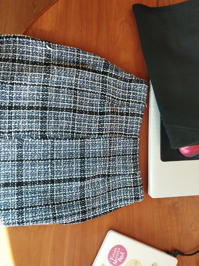 falda de pata de gallo