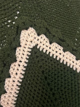 Coperta Vintage fatta a mano