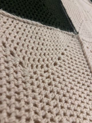 Coperta Vintage fatta a mano