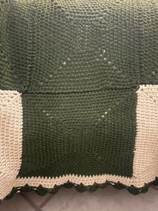 Coperta Vintage fatta a mano