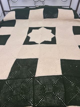 Coperta Vintage fatta a mano