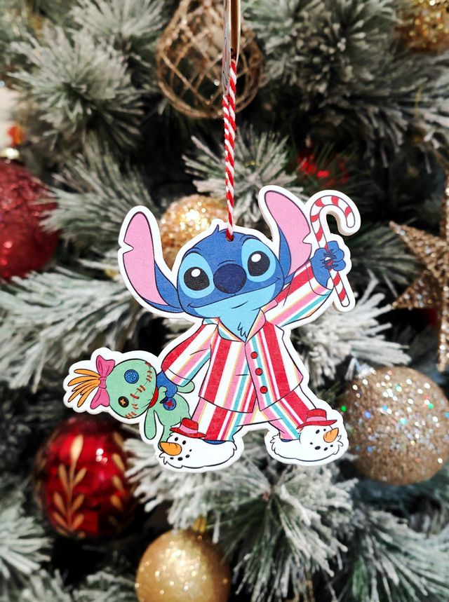 🎄 Adorno Stich Navideño