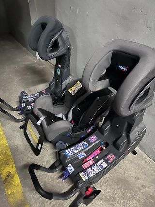 Klippan Kiss 2 Plus - BASE ISOFIX - 2 sillas